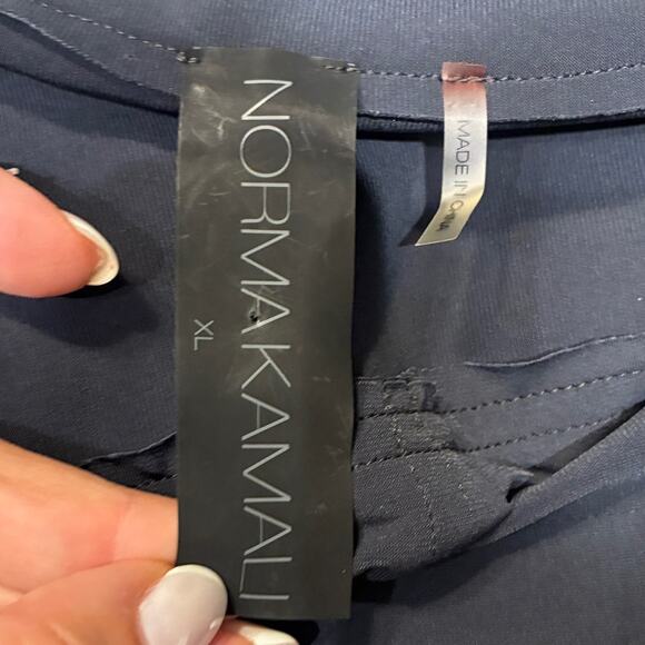 Norma Kamali Charcoal Jersey Shirt Dress XL - Picture 4 of 8